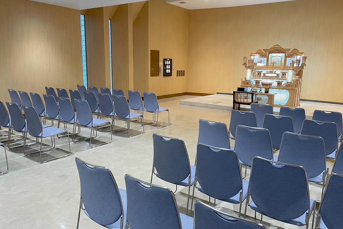 浦和斎場の葬儀式場